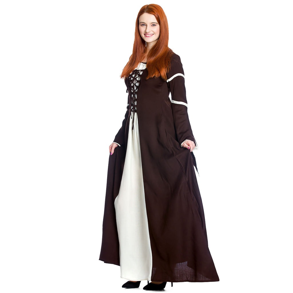 Immagine del prodotto Abito medievale Katherina marrone-naturale