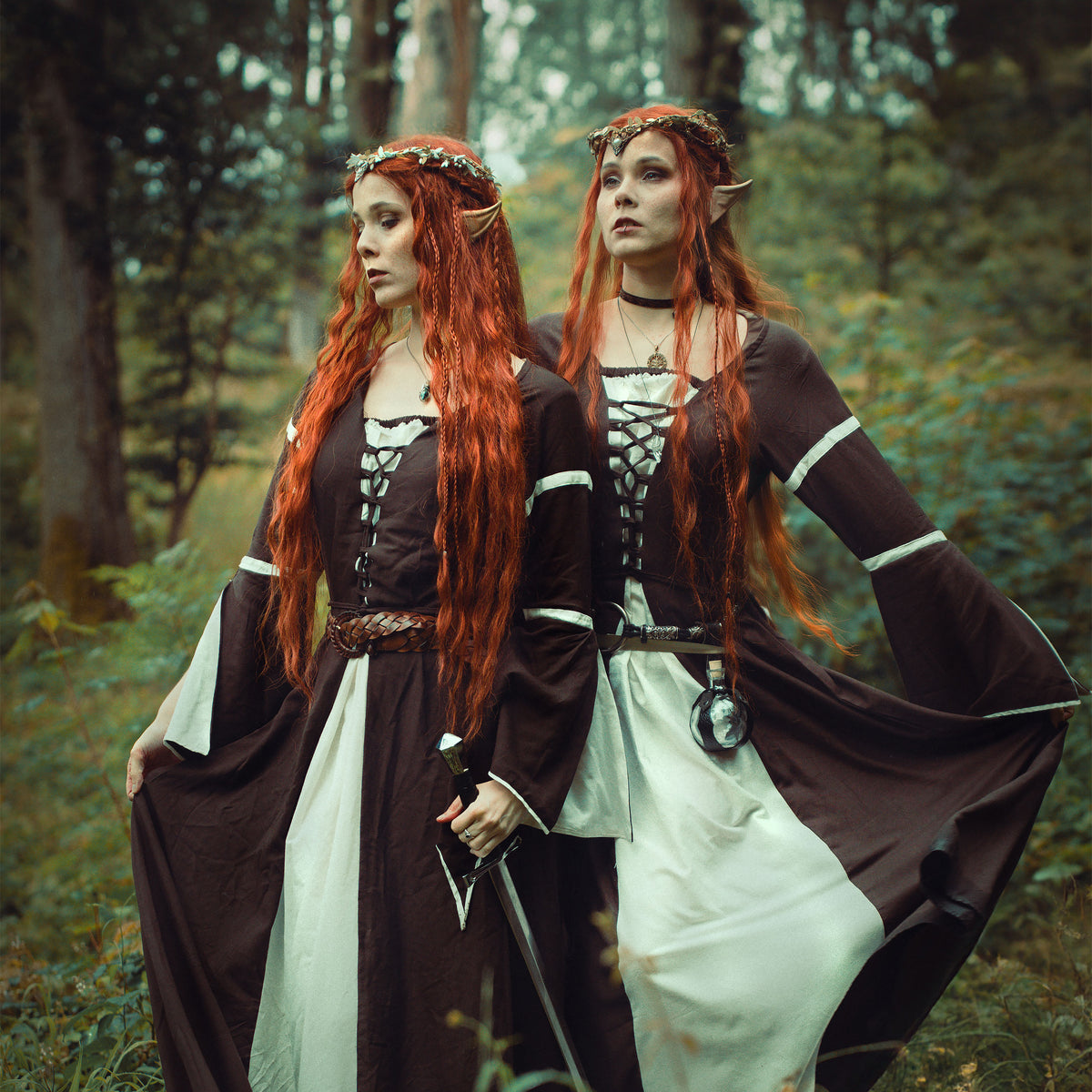Immagine del prodotto Abito medievale Katherina marrone-naturale