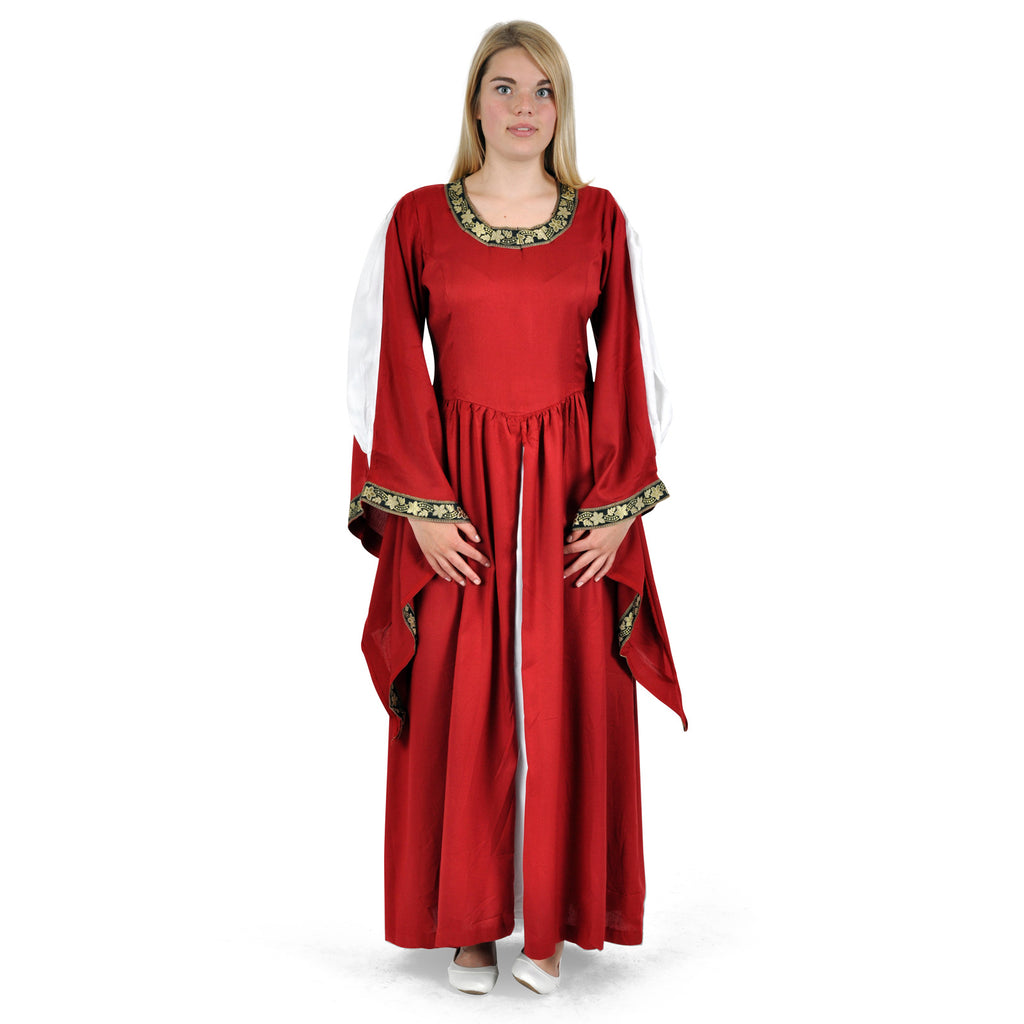 Immagine del prodotto Vestito medievale Leila rosso