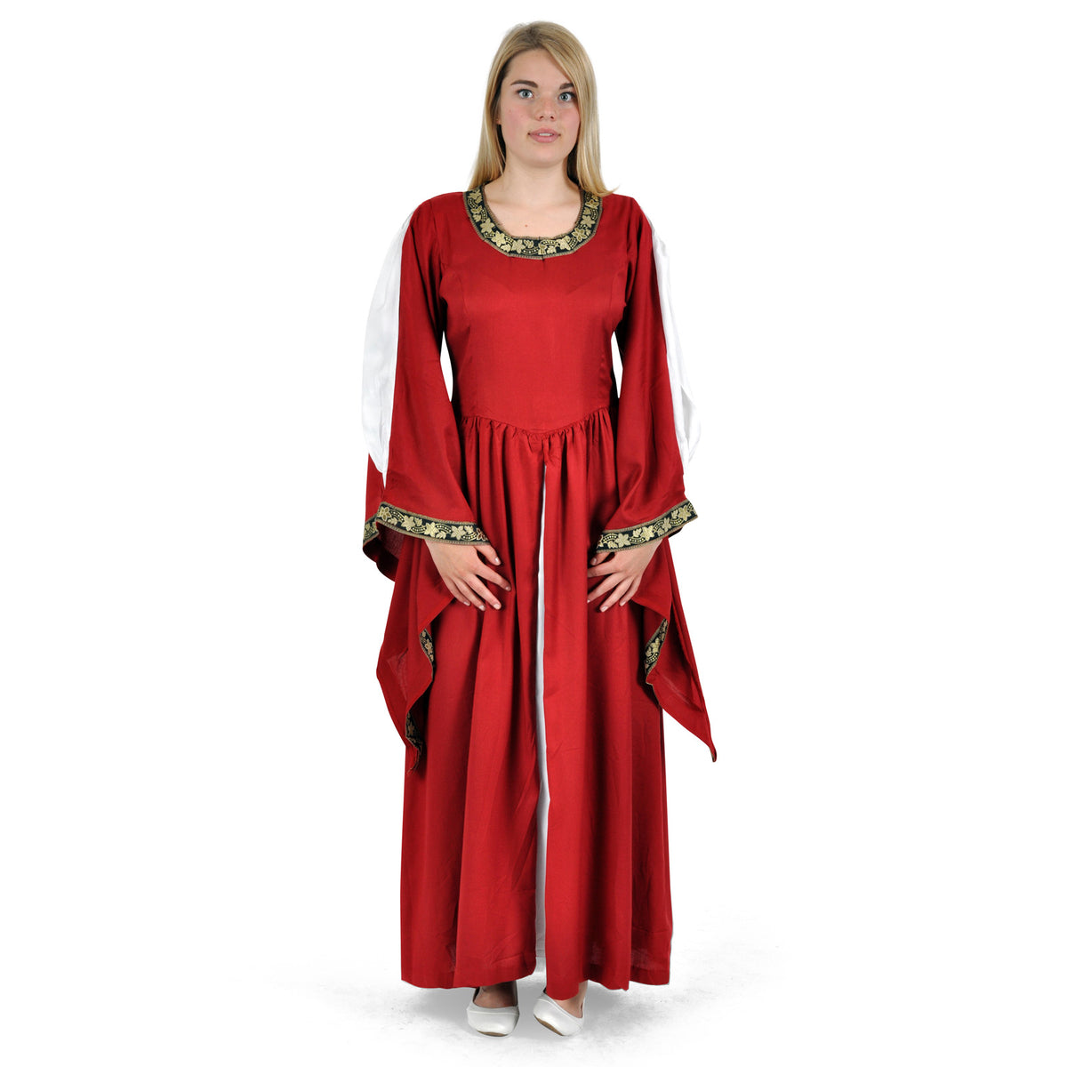 Immagine del prodotto Vestito medievale Leila rosso