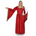 Immagine del prodotto Vestito medievale Leila rosso