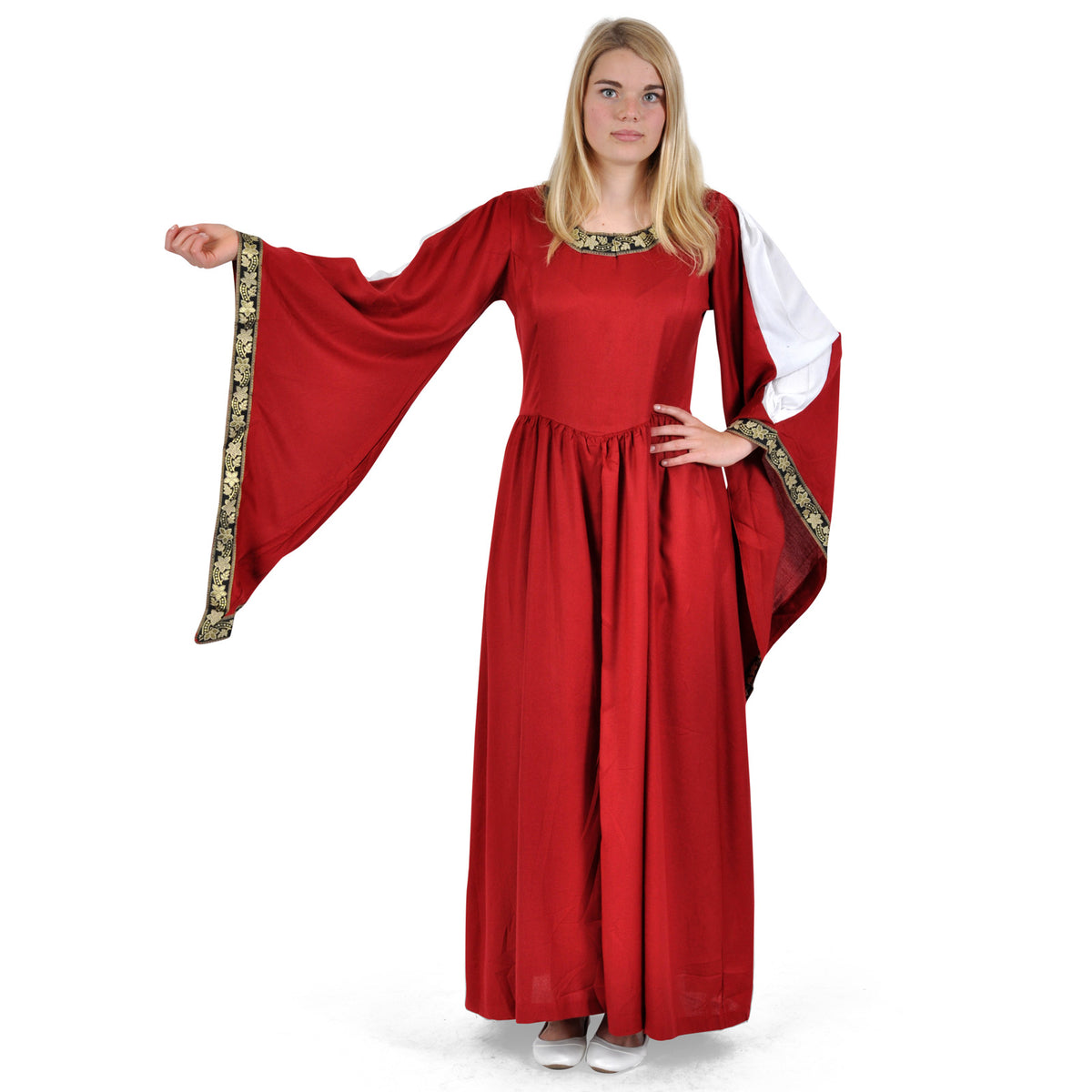 Immagine del prodotto Vestito medievale Leila rosso