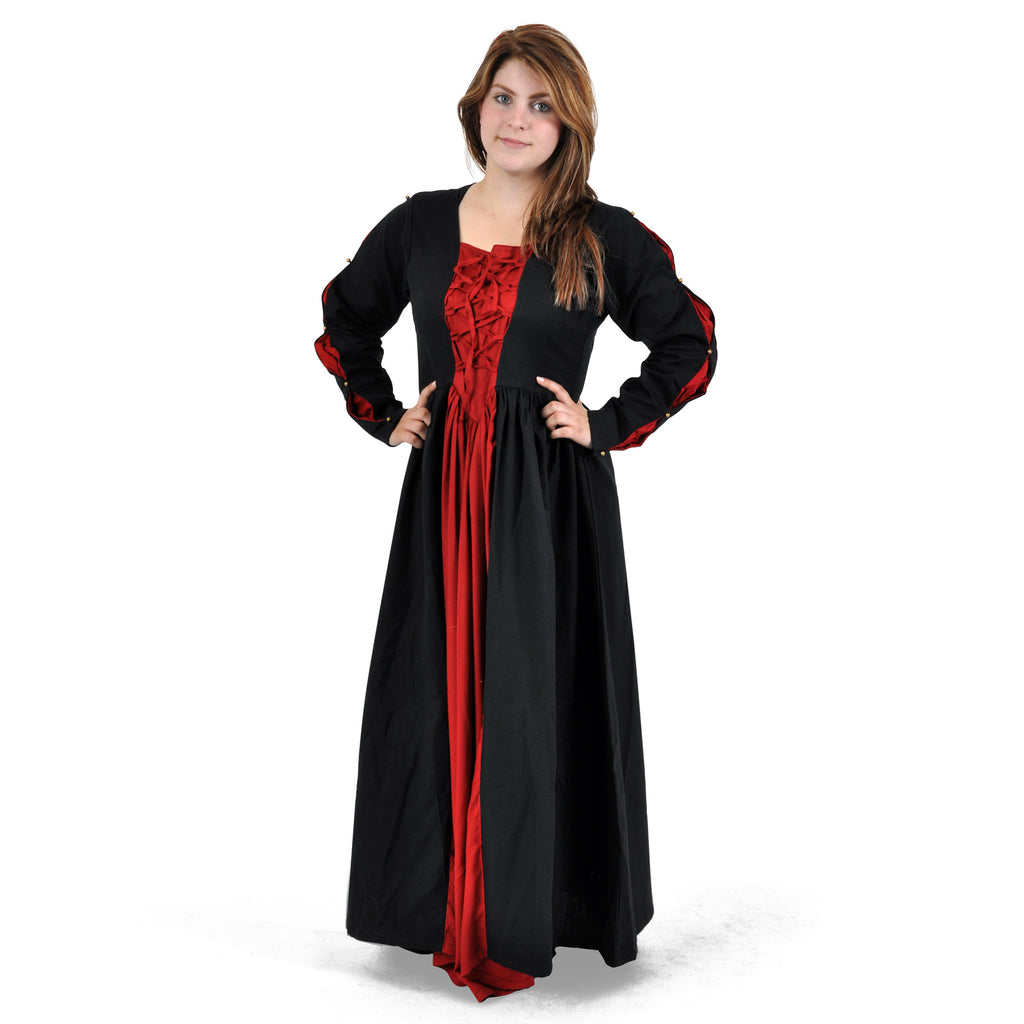 Product image Medieval Dress Orianne Black-Red