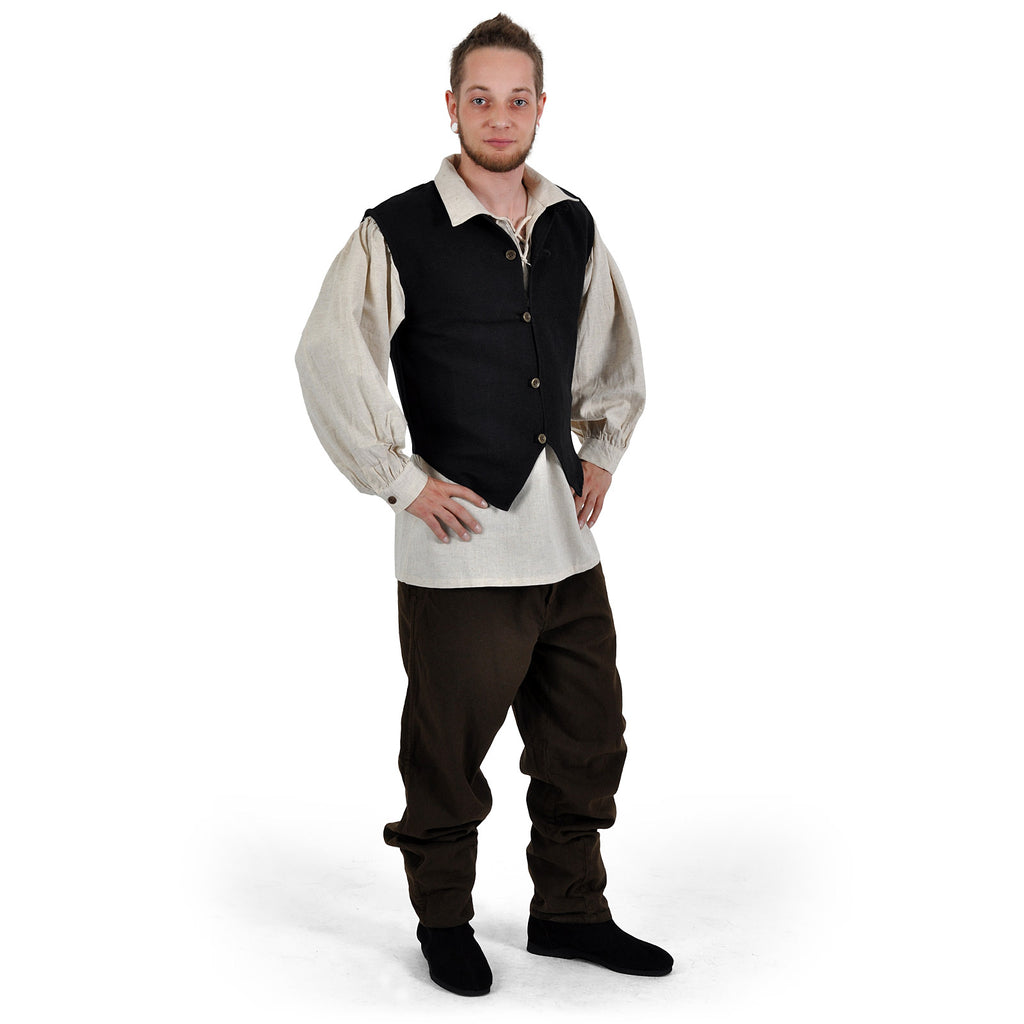 Immagine del prodotto Gilet medievale Johann nero