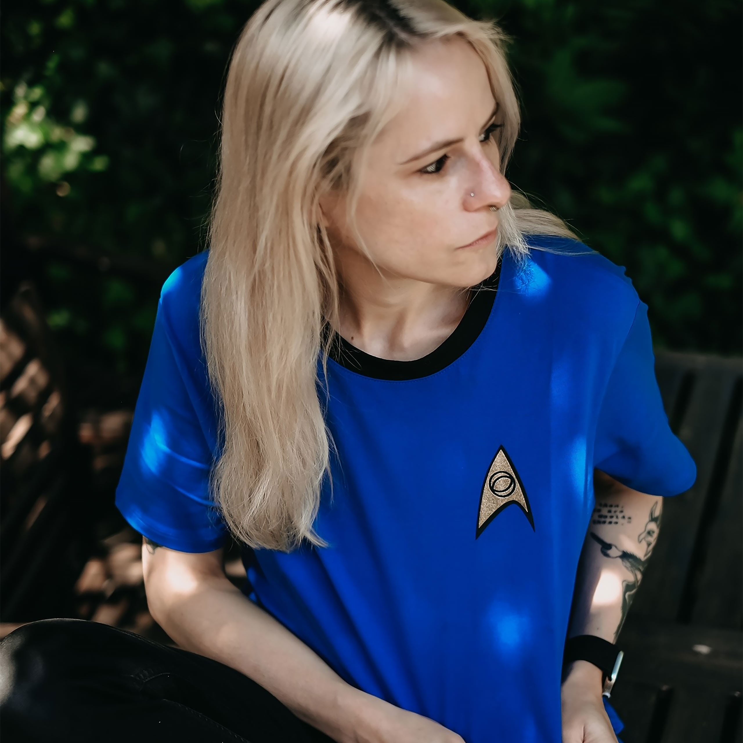 Immagine del prodotto Star Trek - T-shirt blu uniforme Mister Spock