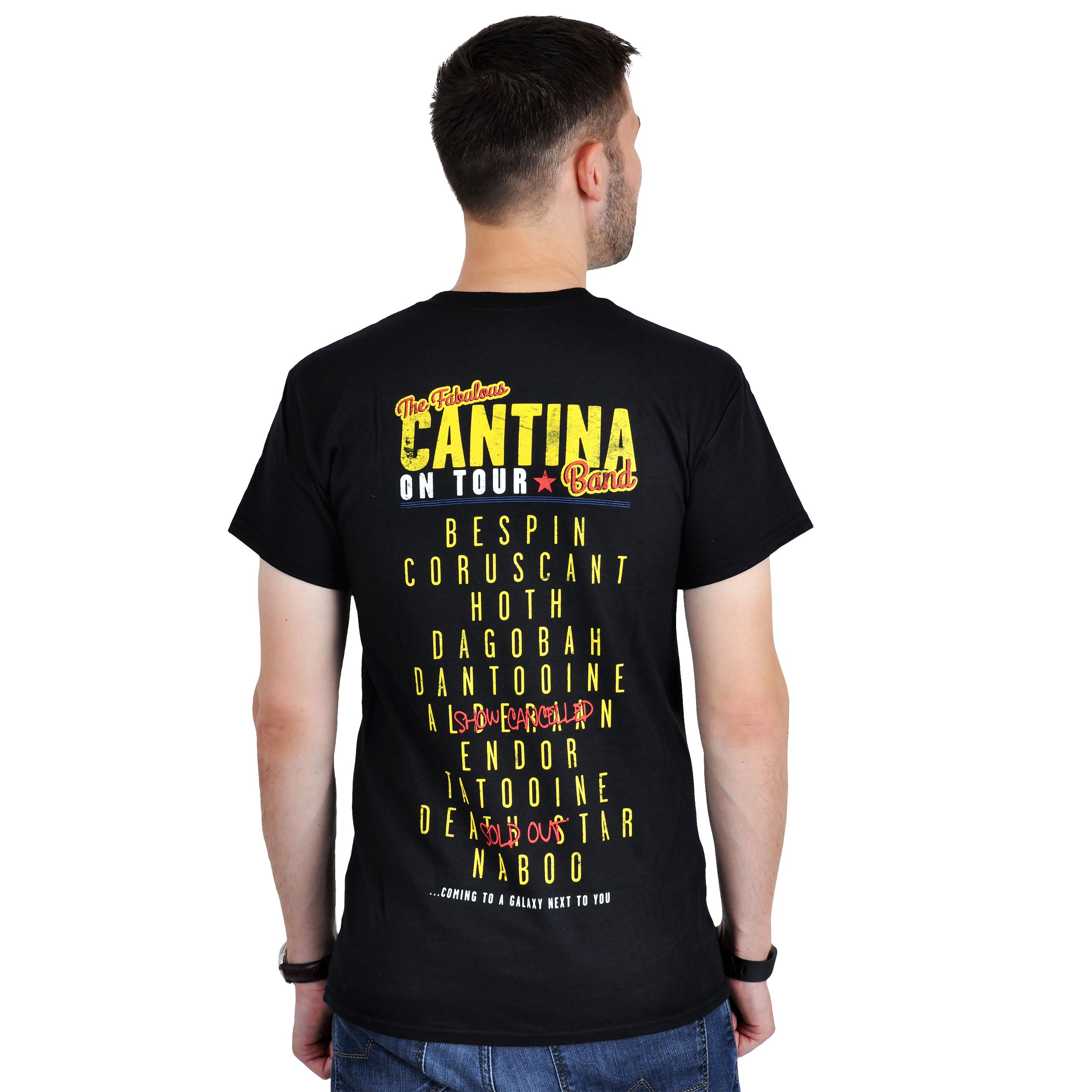 Immagine del prodotto T-shirt della Cantina Band nera