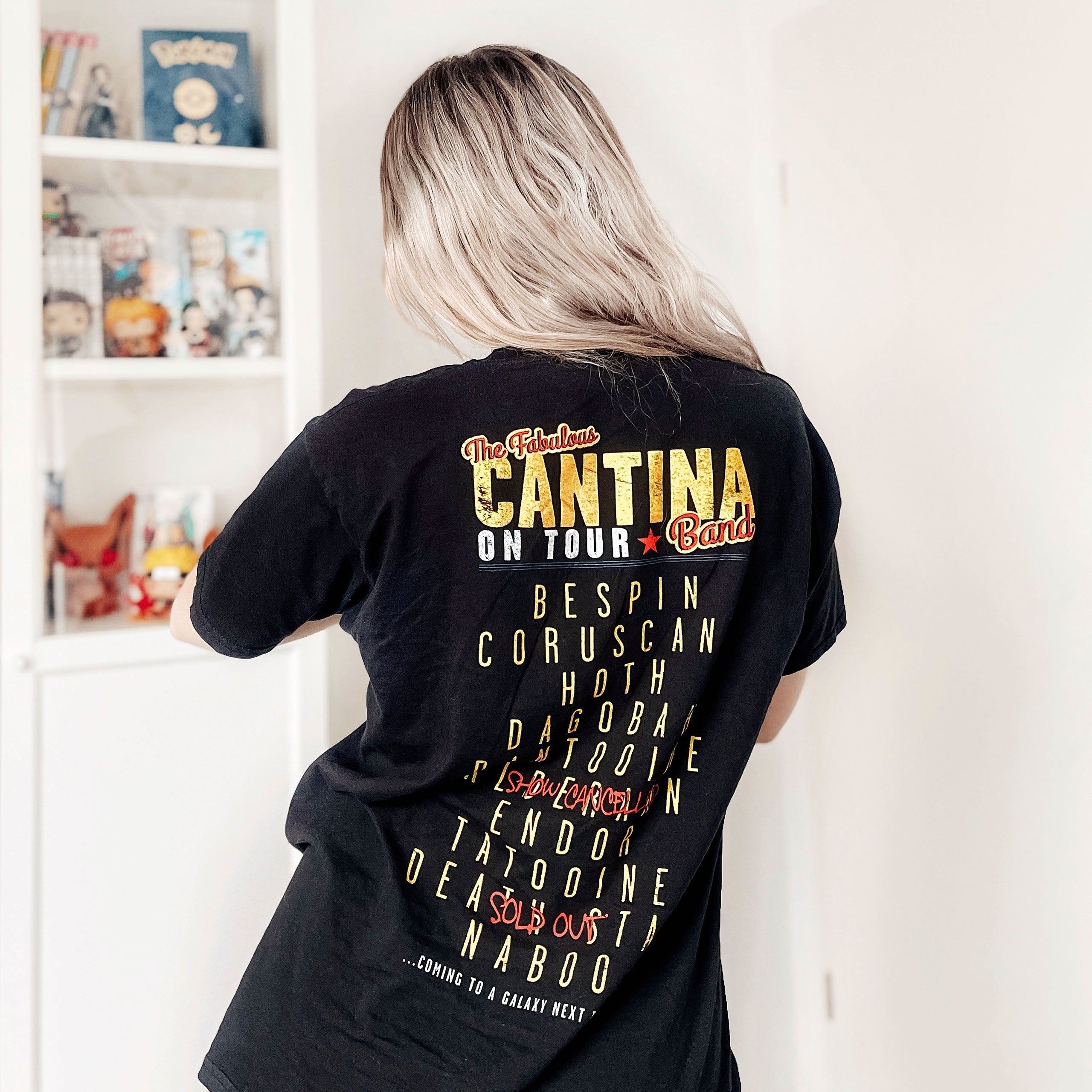 Immagine del prodotto T-shirt della Cantina Band nera
