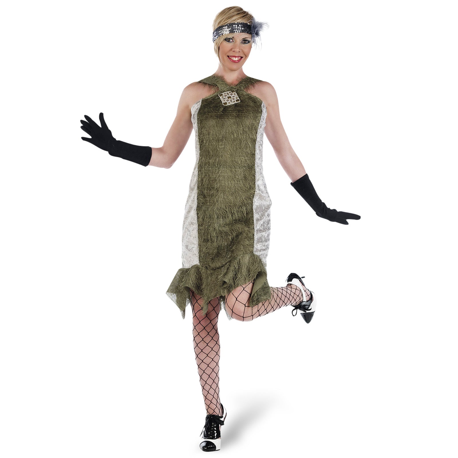 Immagine del prodotto Costume Charleston donna verde
