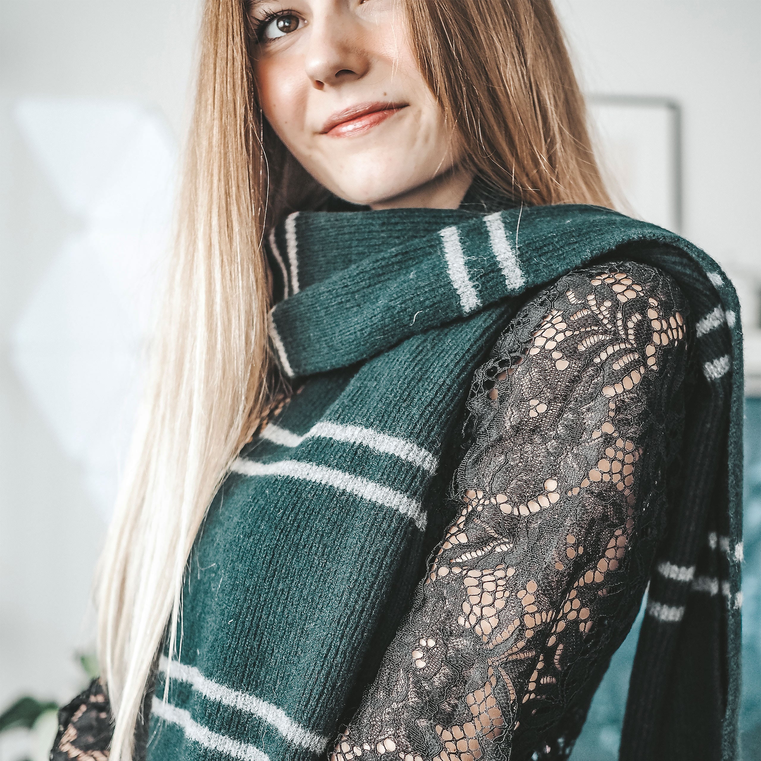 Immagine del prodotto Harry Potter - Sciarpa originale di lana di Serpeverde