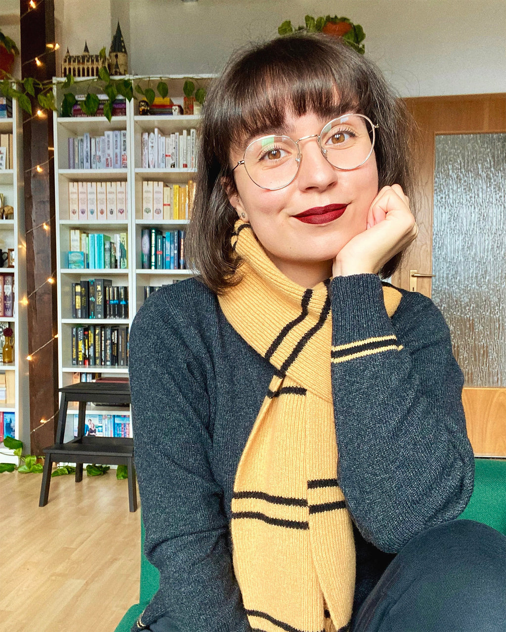 Immagine del prodotto Harry Potter - Sciarpa di lana originale di Hufflepuff