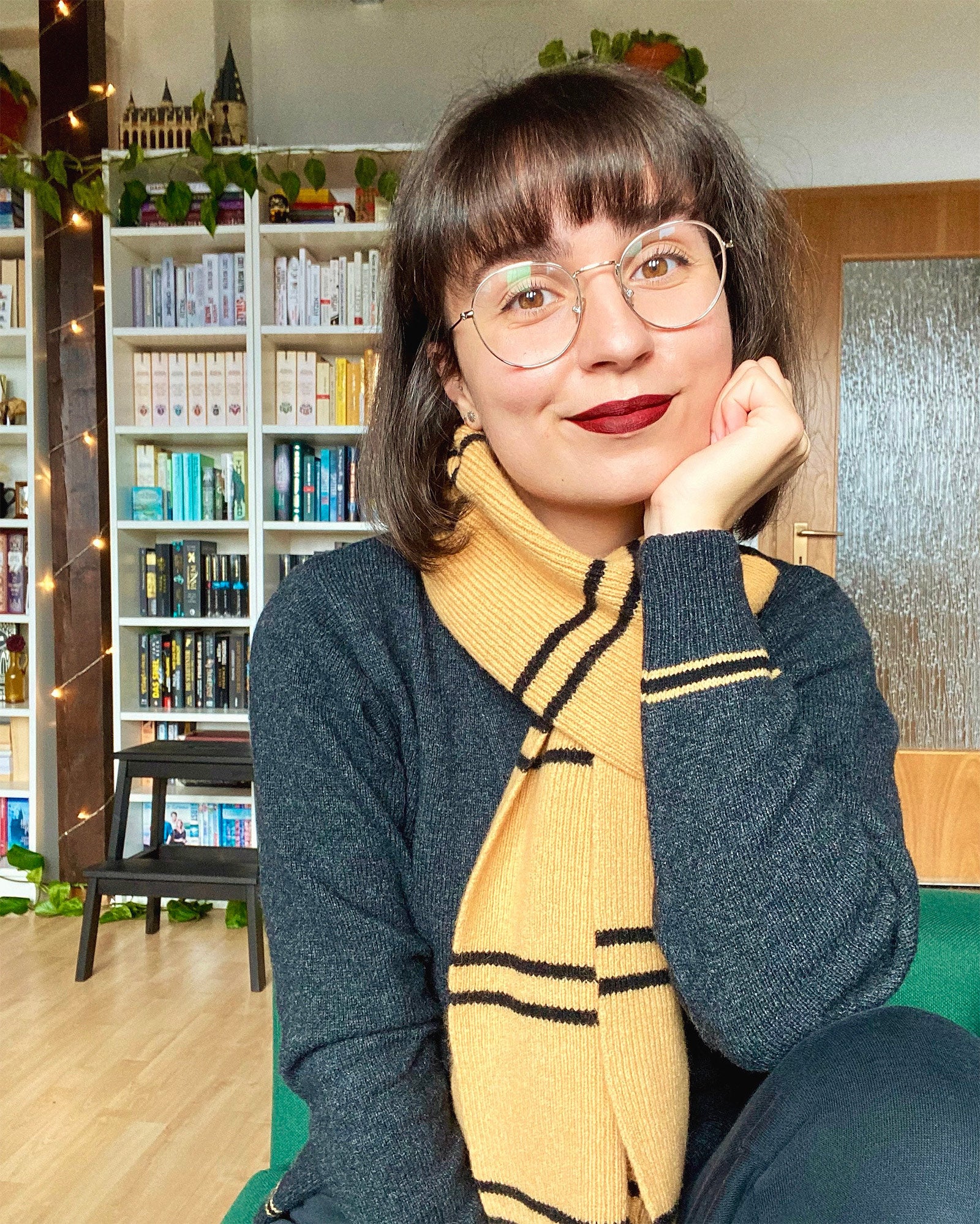 Immagine del prodotto Harry Potter - Sciarpa di lana originale di Hufflepuff