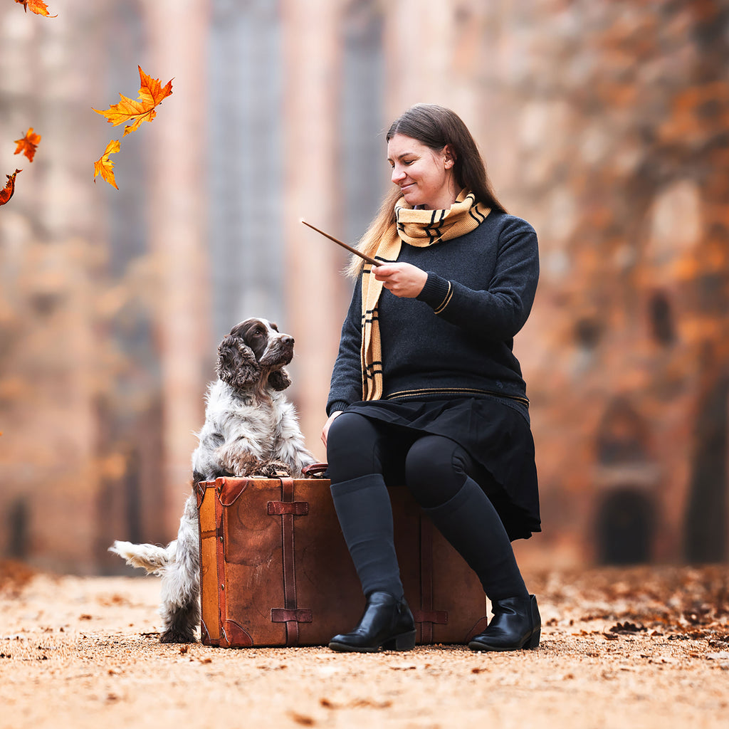 Immagine del prodotto Harry Potter - Sciarpa di lana originale di Hufflepuff