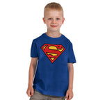 Immagine del prodotto Maglietta per bambini con logo Superman blu