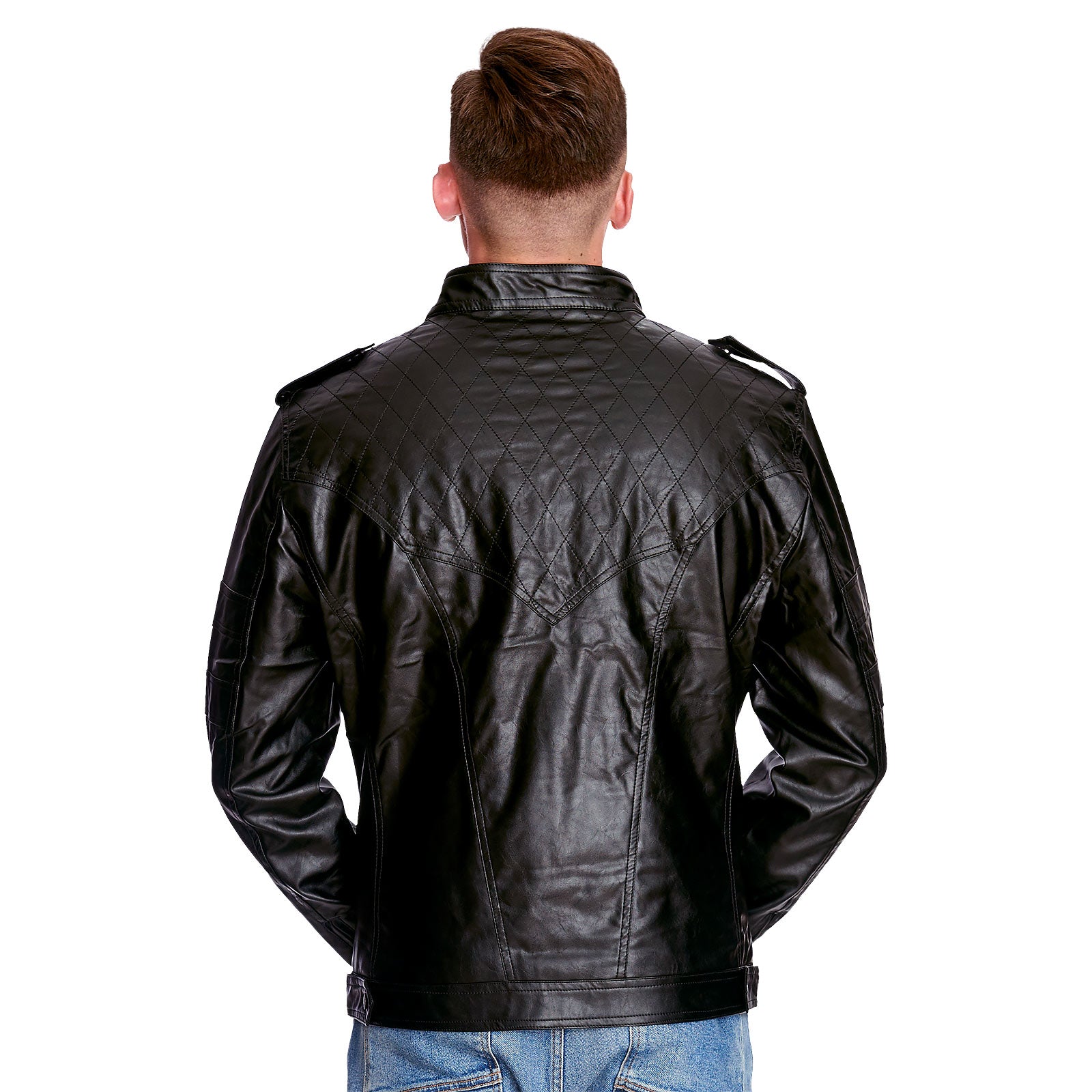 Product image Batman - Arkham Knight Logo Faux Leather Jacket
