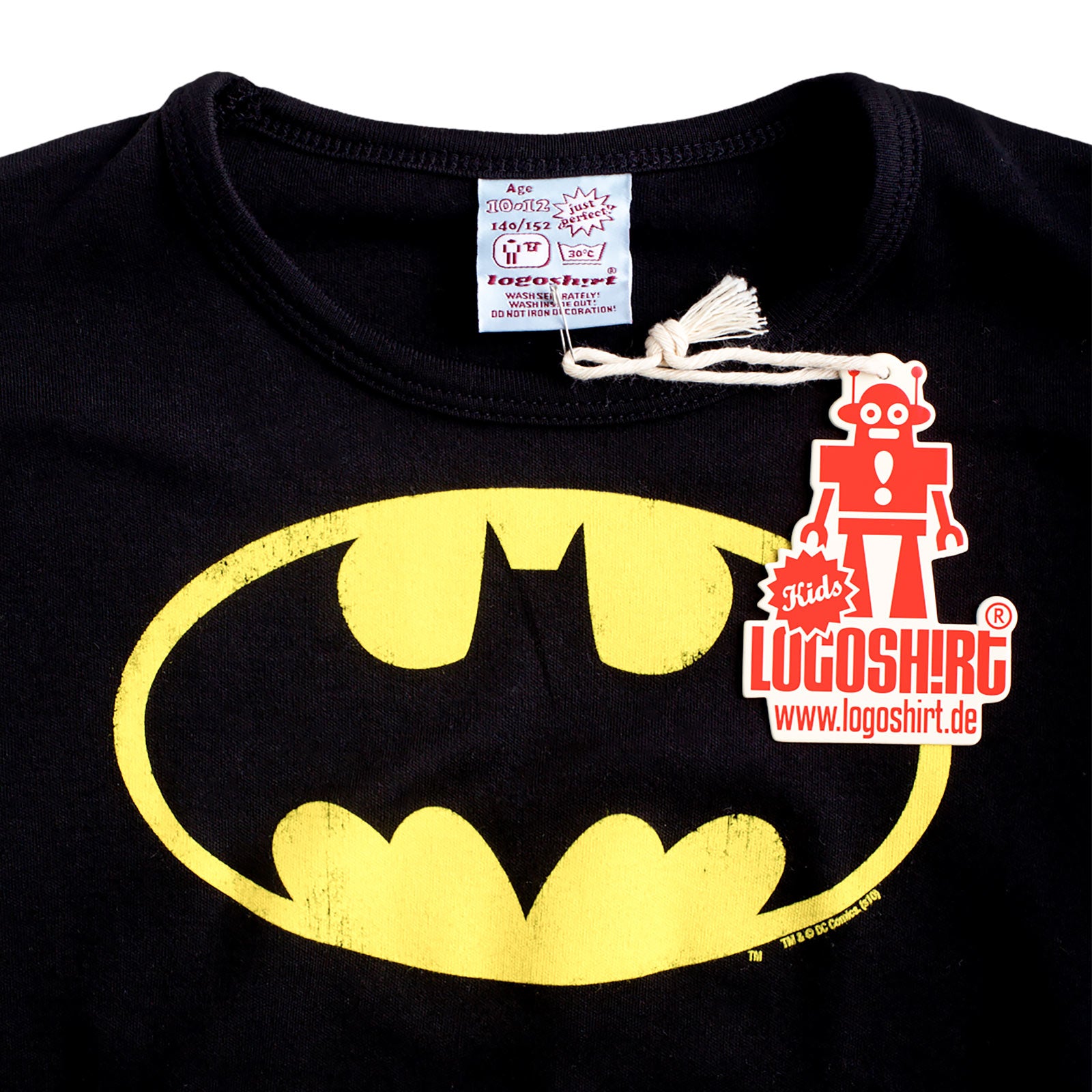 Immagine del prodotto Batman - T-shirt con logo per bambini nera