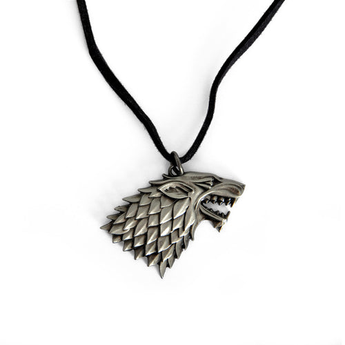 Immagine del prodotto Game of Thrones - Collana con stemma Stark Lupo Ombra