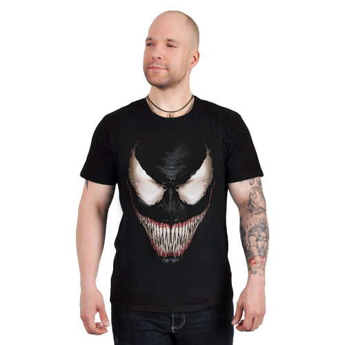 Immagine del prodotto Spider-Man - T-shirt Venom Smile nera