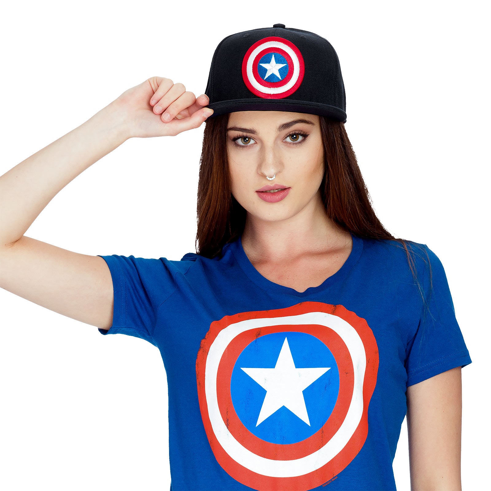Product image Captain America - Logo Snapback Cap blue