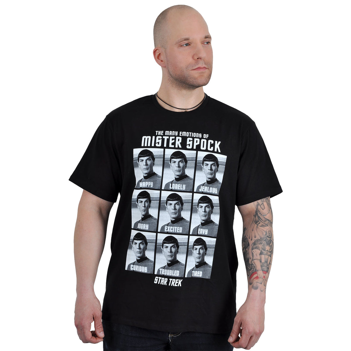 Immagine del prodotto Star Trek - Emozioni del Signor Spock T-Shirt nera
