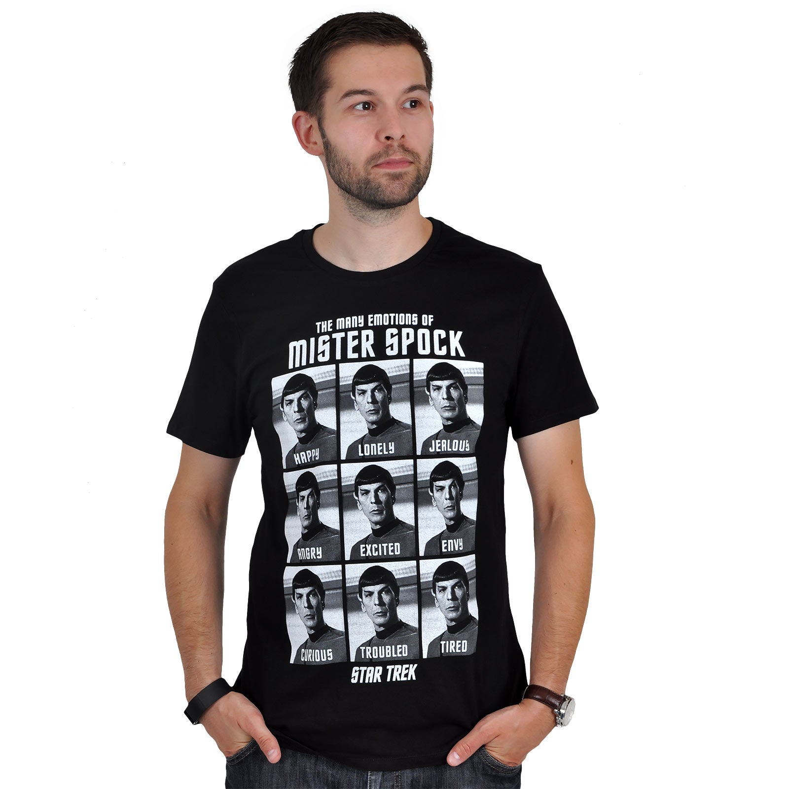 Immagine del prodotto Star Trek - Emozioni del Signor Spock T-Shirt nera