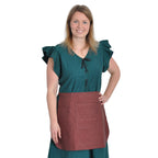 Immagine del prodotto Vestito medievale Agga a maniche corte con grembiule verde