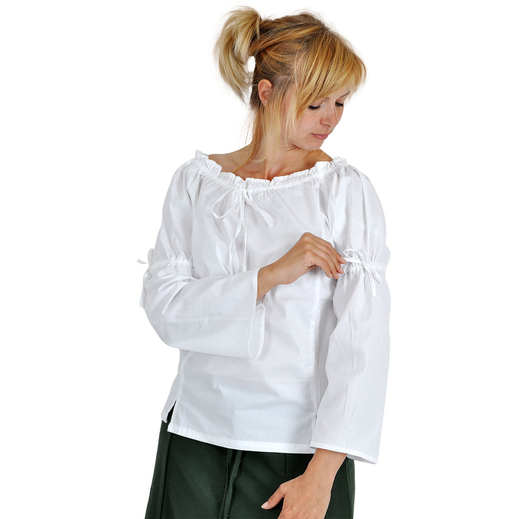Immagine del prodotto Blusa medievale da donna bianca