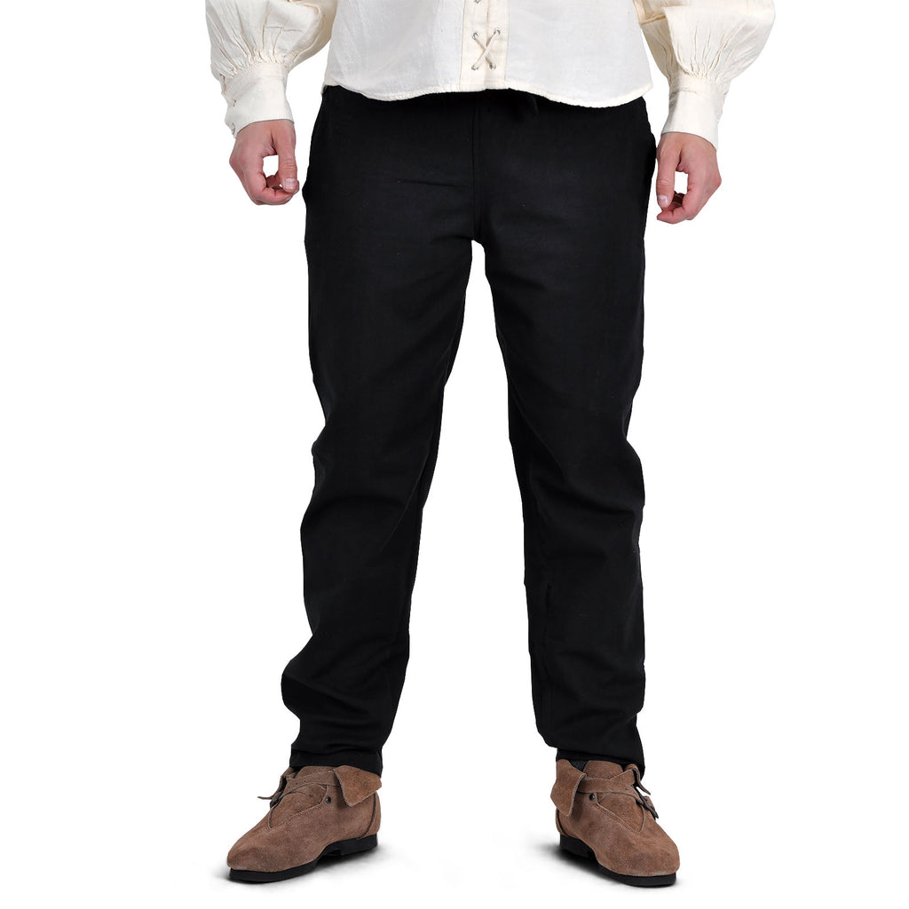 Immagine del prodotto Pantaloni medievali con elastico in vita neri