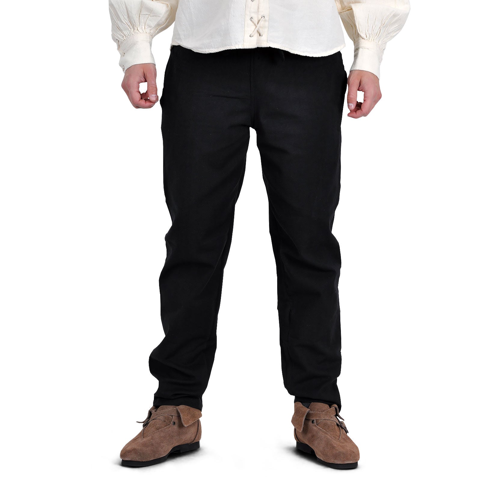 Immagine del prodotto Pantaloni medievali con elastico in vita neri