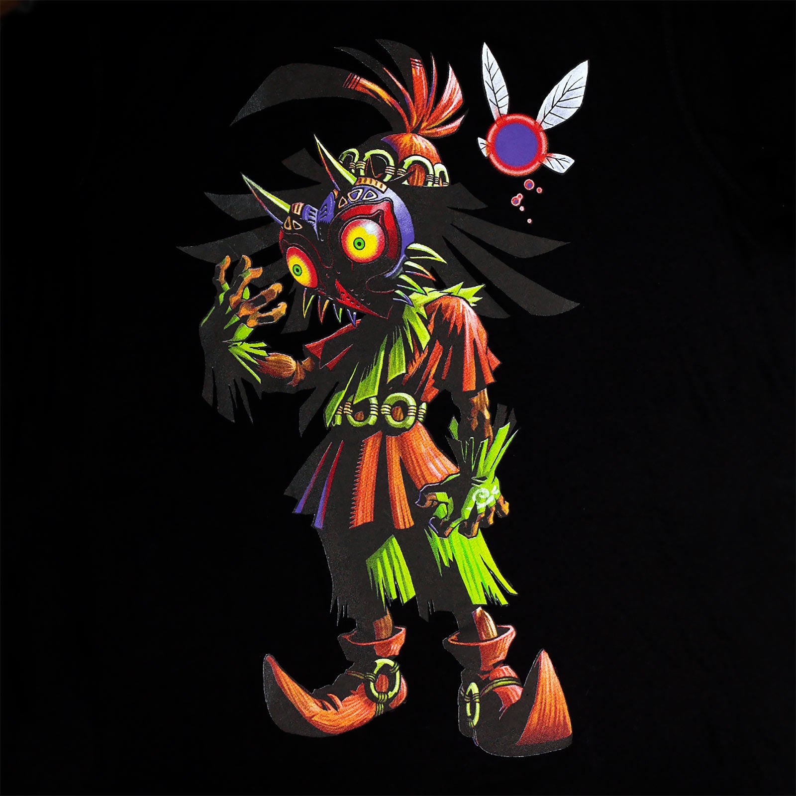 Immagine del prodotto Zelda - Maglietta nera di Majoras Mask