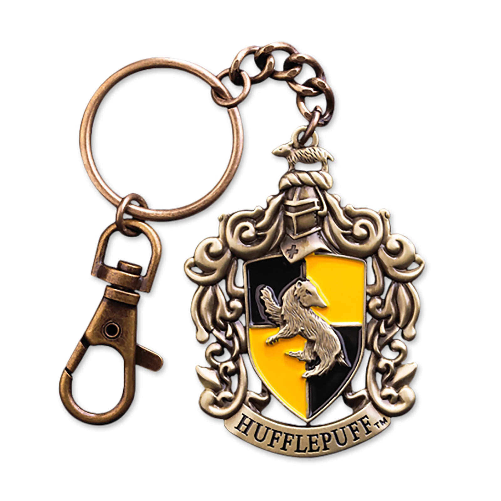 Immagine del prodotto Harry Potter - Portachiavi con stemma di Hufflepuff