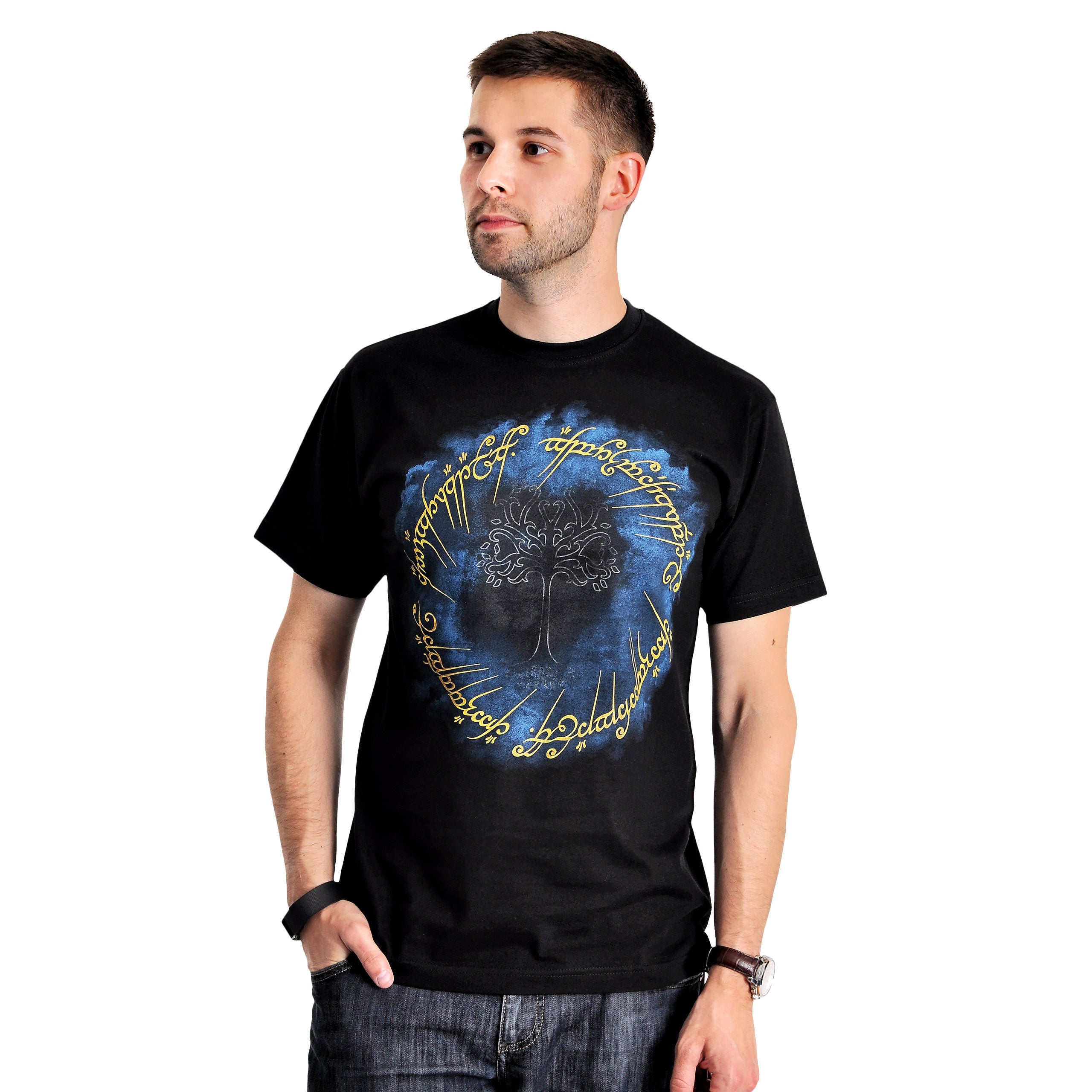 Immagine del prodotto Il Signore degli Anelli - T-shirt nera dell'Anello del Potere