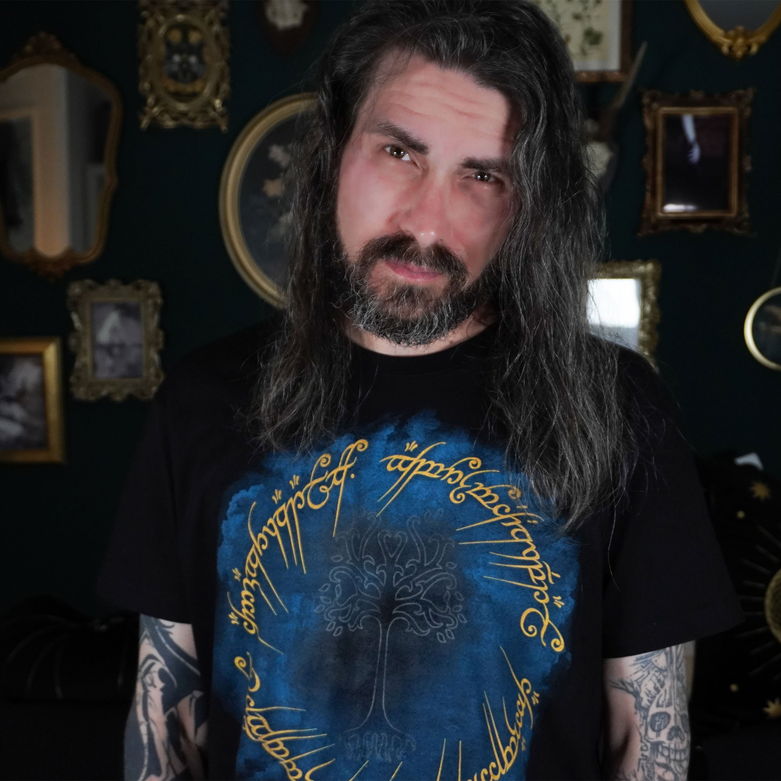 Immagine del prodotto Il Signore degli Anelli - T-shirt nera dell'Anello del Potere