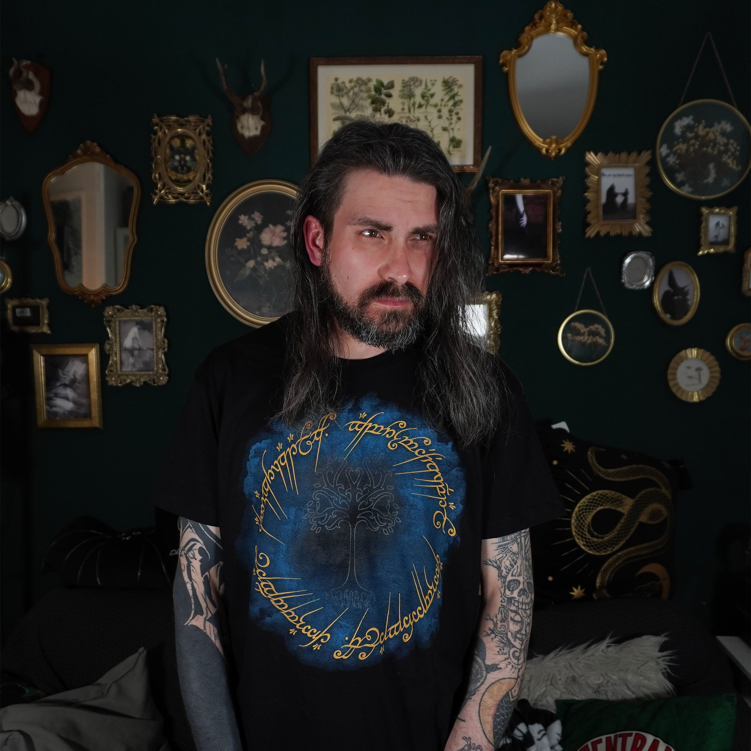 Immagine del prodotto Il Signore degli Anelli - T-shirt nera dell'Anello del Potere