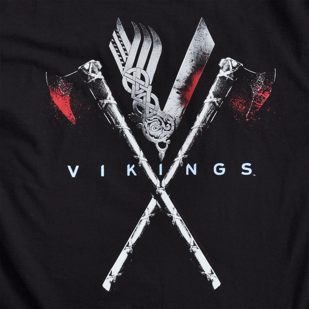 Immagine del prodotto Vikings - T-shirt Bloody Axe nera