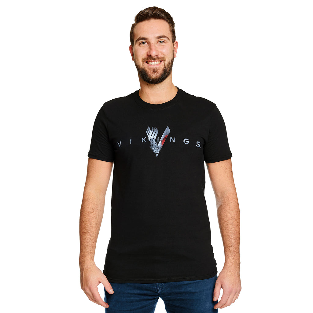 Immagine del prodotto Vikings - T-shirt di benvenuto nera