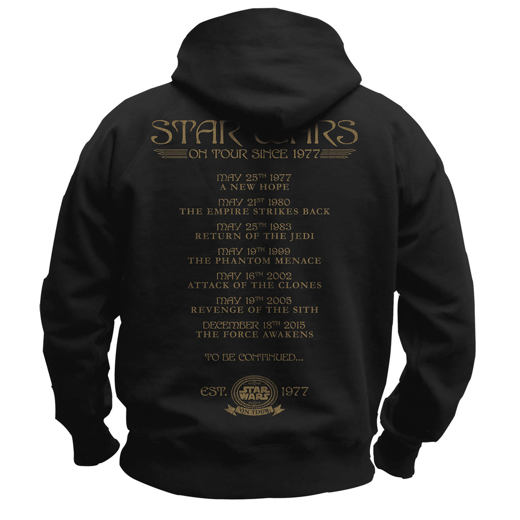 Immagine del prodotto Star Wars - On Tour Since 77 Hoodie nero