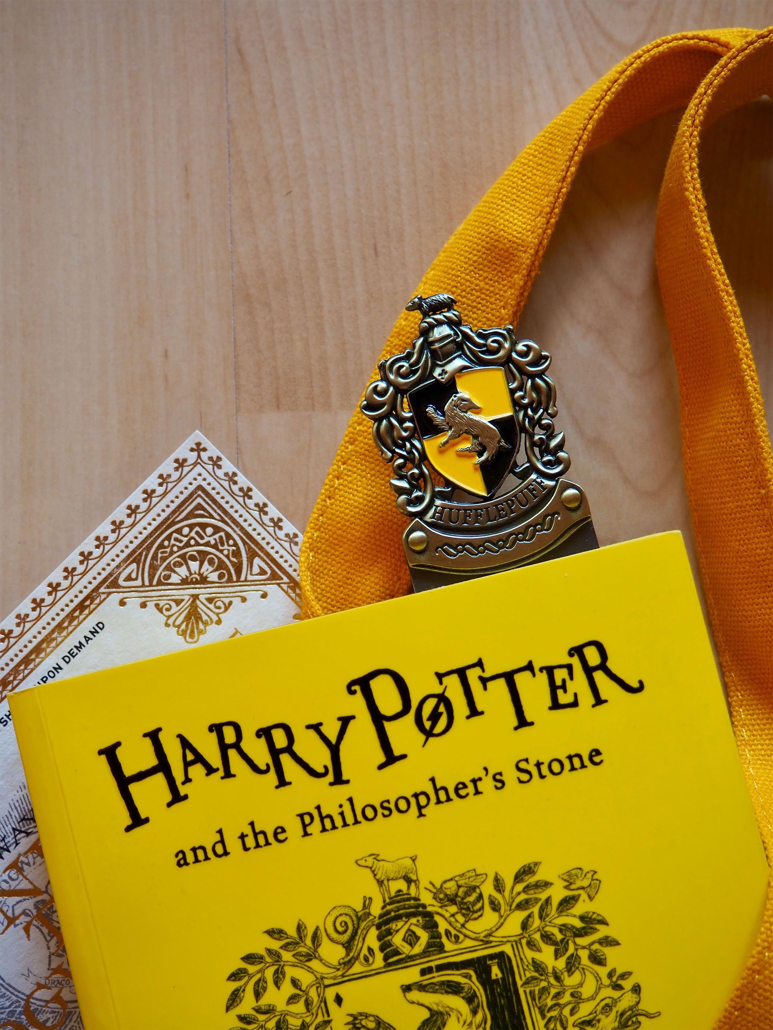 Immagine del prodotto Harry Potter - Segnalibro Hufflepuff giallo