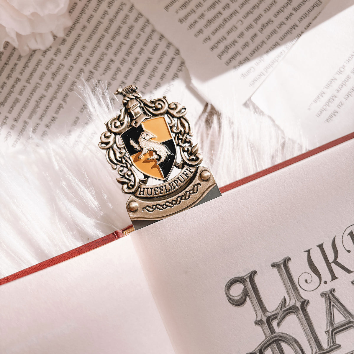 Immagine del prodotto Harry Potter - Segnalibro Hufflepuff giallo