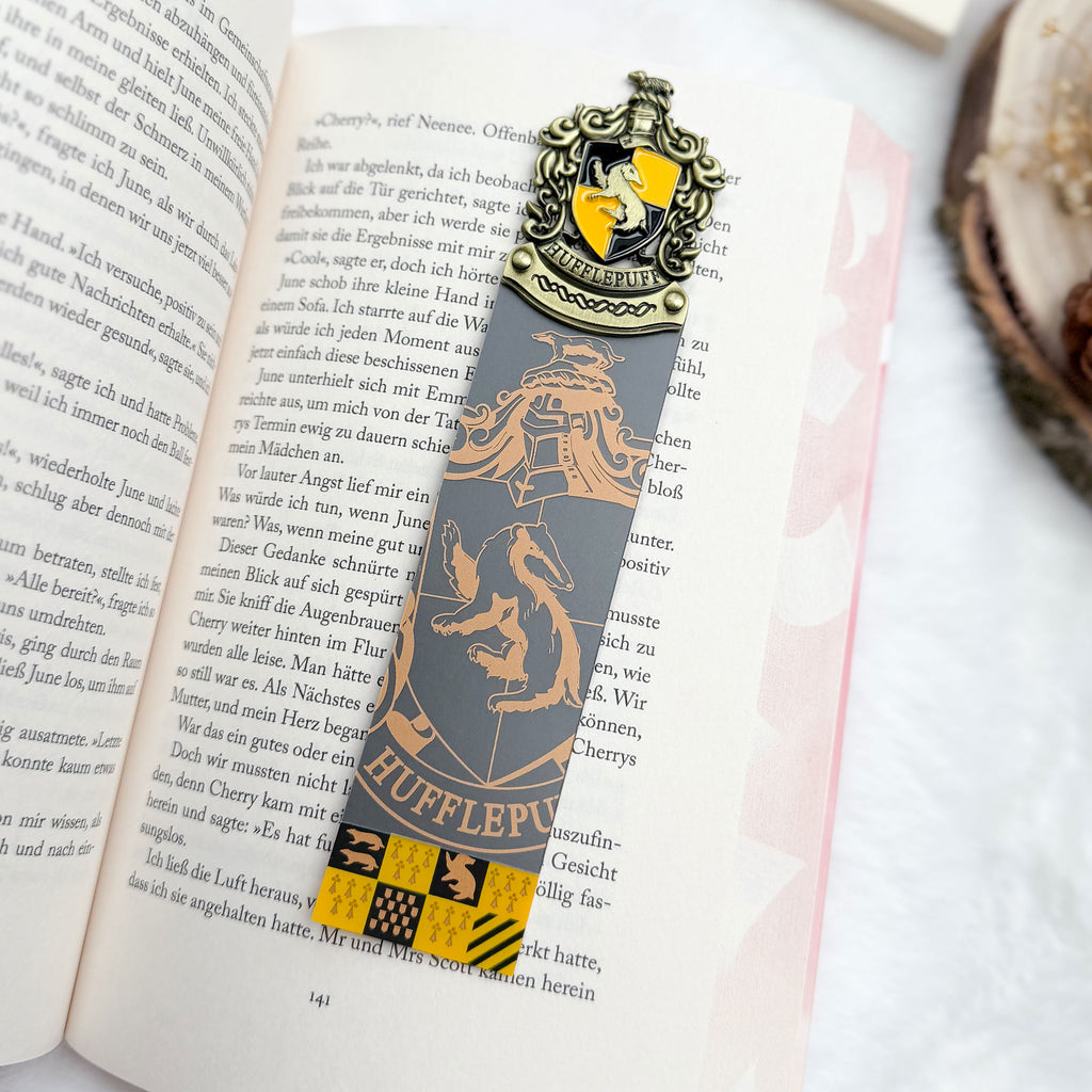 Immagine del prodotto Harry Potter - Segnalibro Hufflepuff giallo