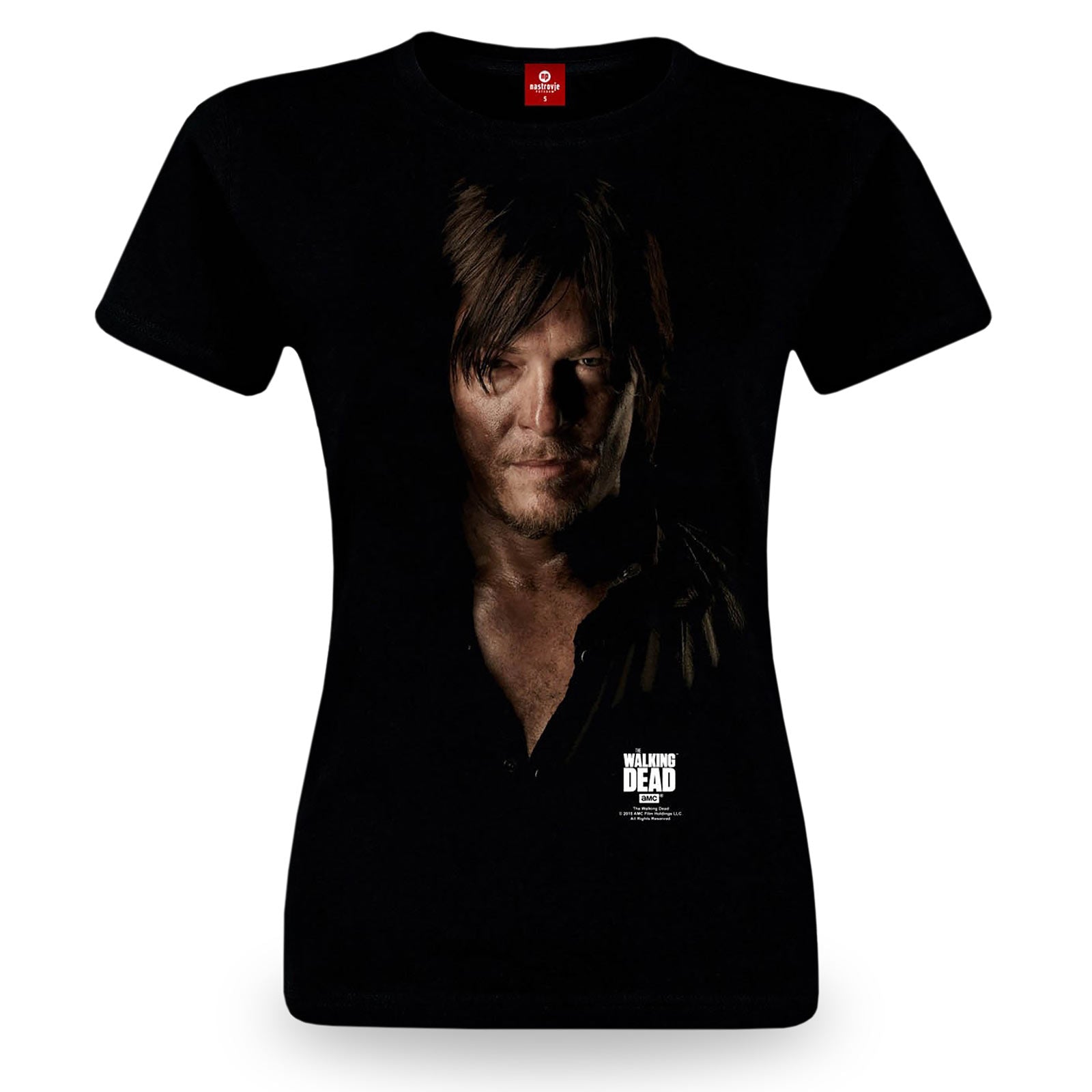 Immagine del prodotto Walking Dead - Maglietta da ragazza Daryl nera