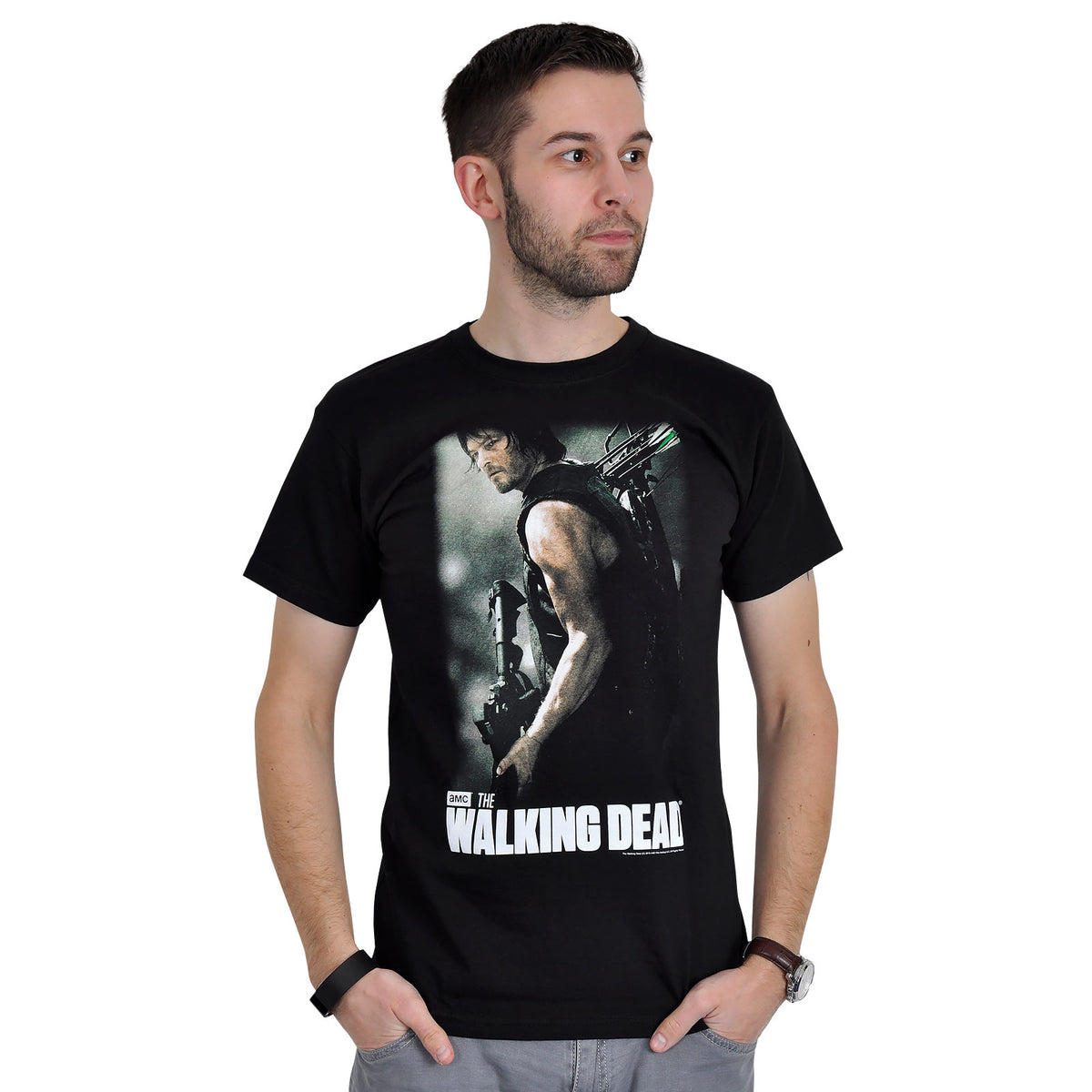 Immagine del prodotto Walking Dead - Daryl Hunter T-shirt nera