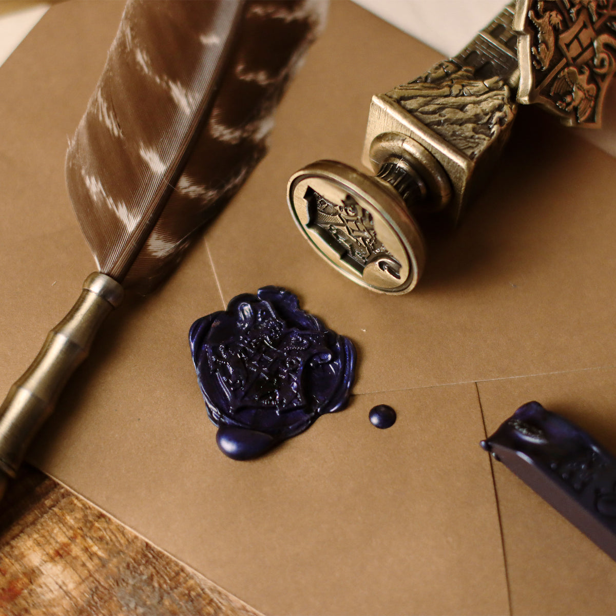 Immagine del prodotto Harry Potter - Sigillo di Hogwarts con cera