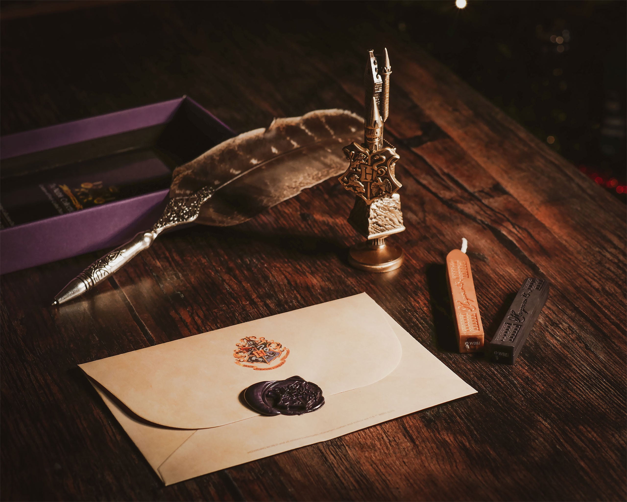 Immagine del prodotto Harry Potter - Sigillo di Hogwarts con cera