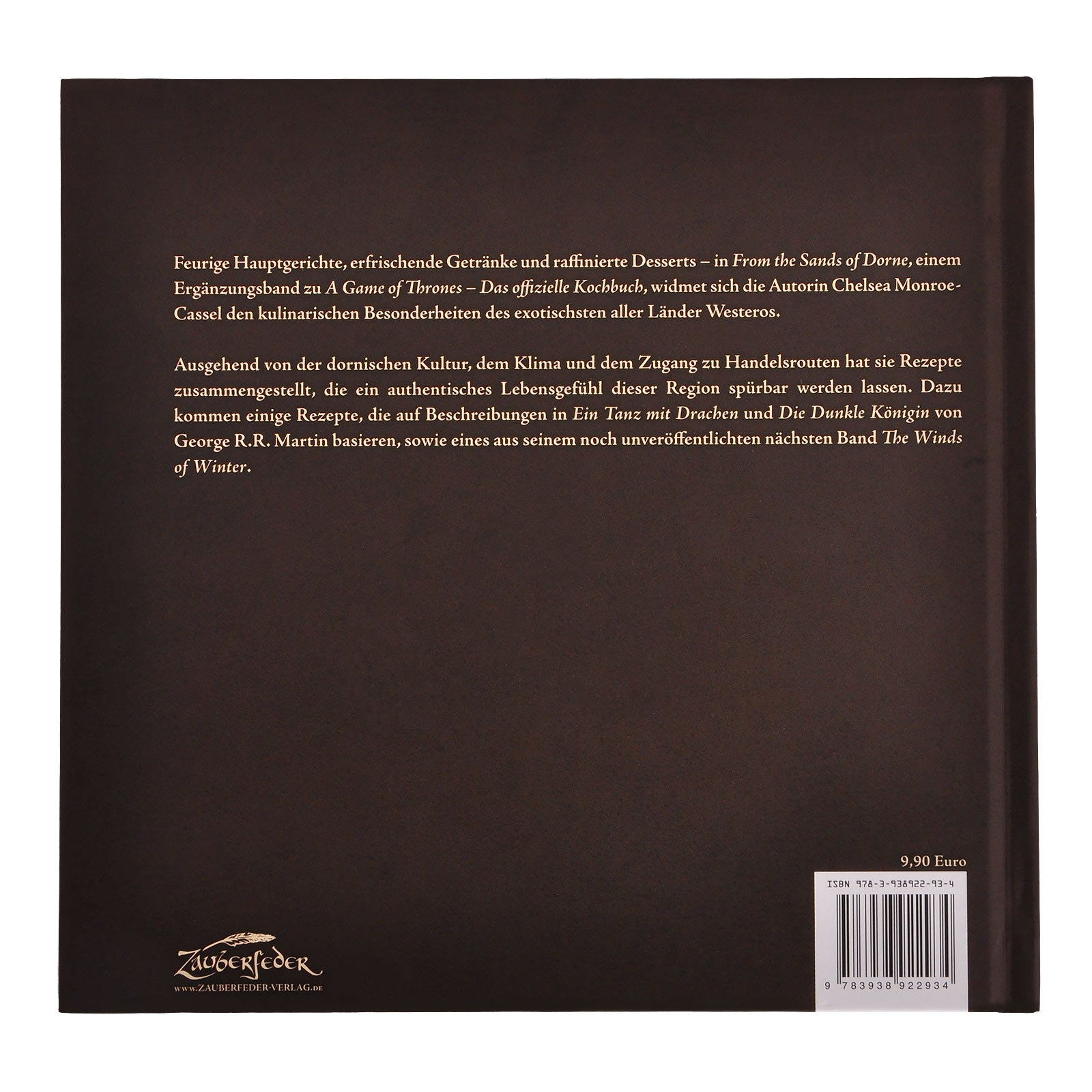 Immagine del prodotto Game of Thrones - Dalle Sabbie di Dorne Libro di Cucina Complementare