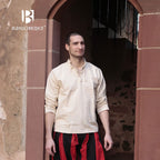 Immagine del prodotto Camicia medievale Tristan naturale