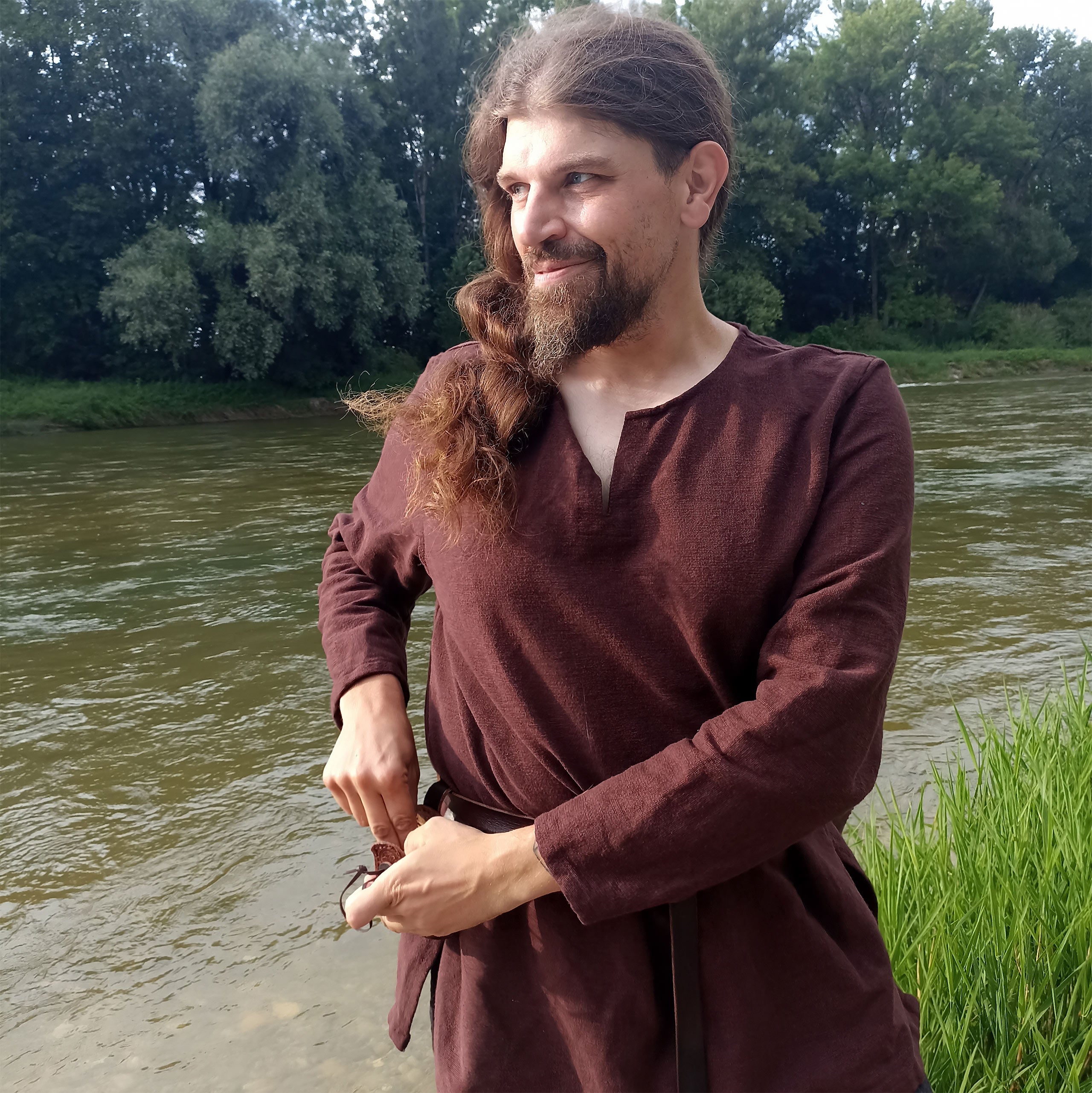 Immagine del prodotto Tunica corta medievale Erik marrone