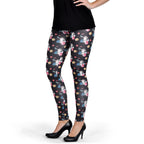 Immagine del prodotto Bambi - Leggings Flower Power di Tamburino nero