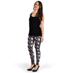 Immagine del prodotto Bambi - Leggings Flower Power di Tamburino nero