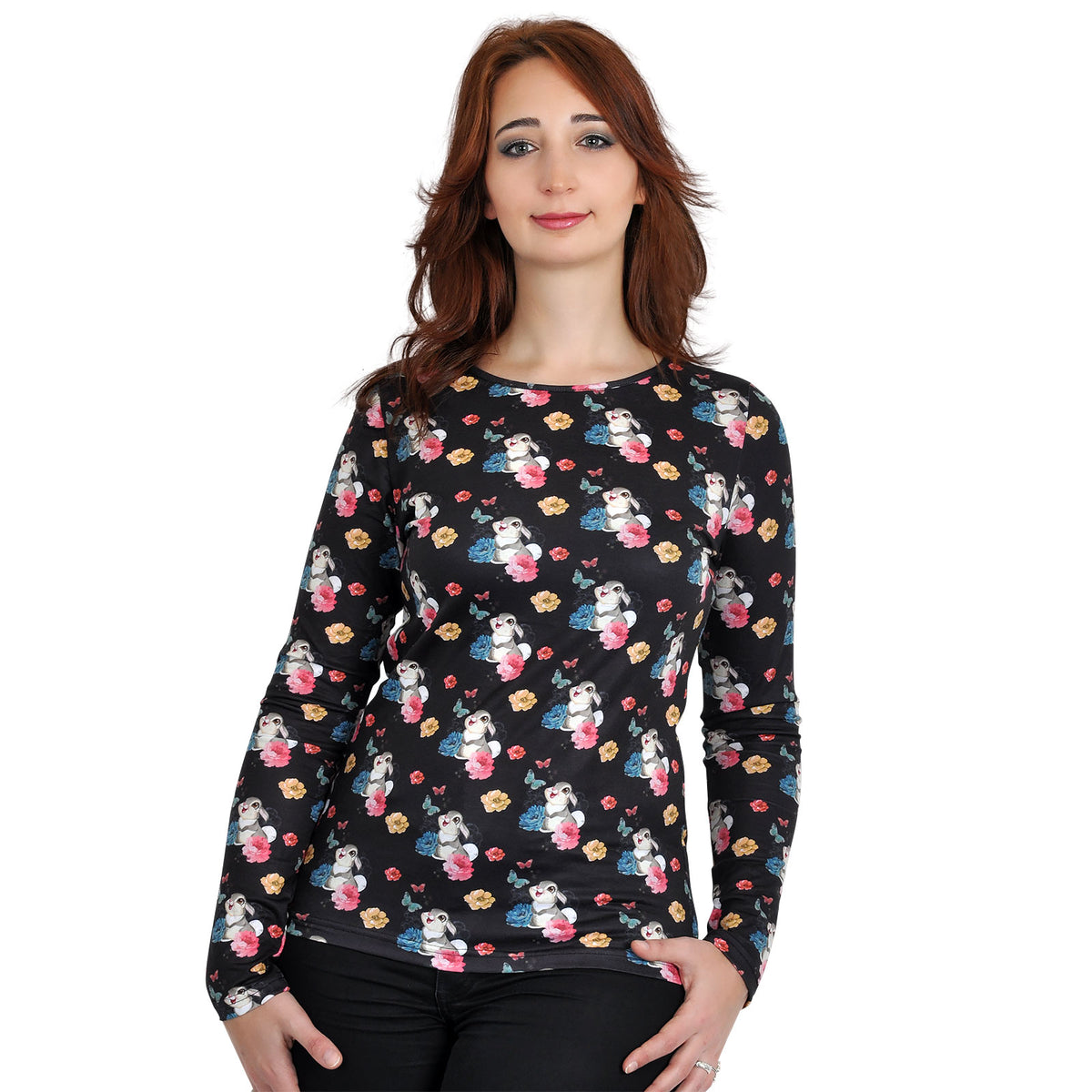 Immagine del prodotto Bambi - Klopfer Flower Power Maglia a maniche lunghe nera