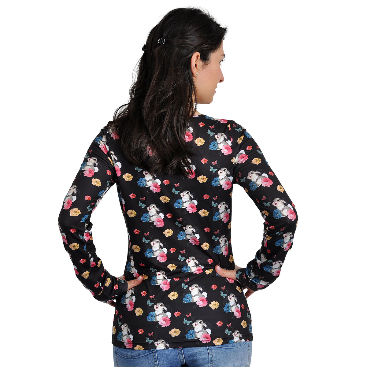 Immagine del prodotto Bambi - Klopfer Flower Power Maglia a maniche lunghe nera
